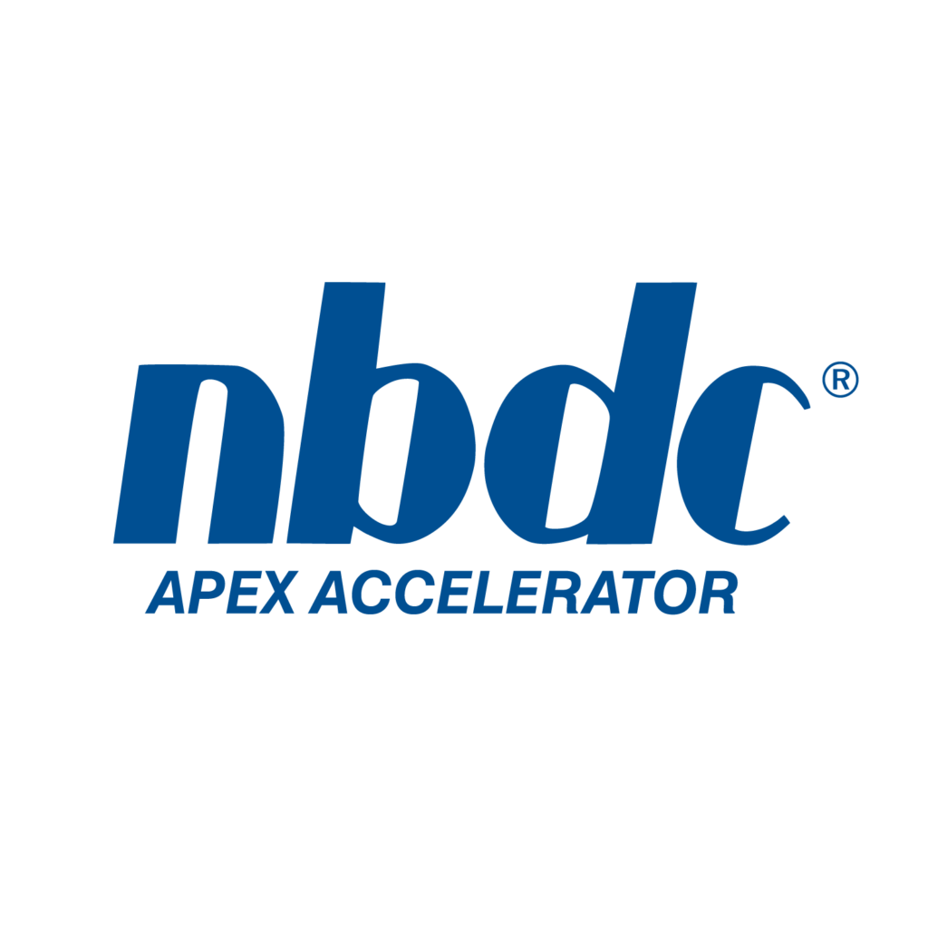Blue NBDC APEX Accelerator logo