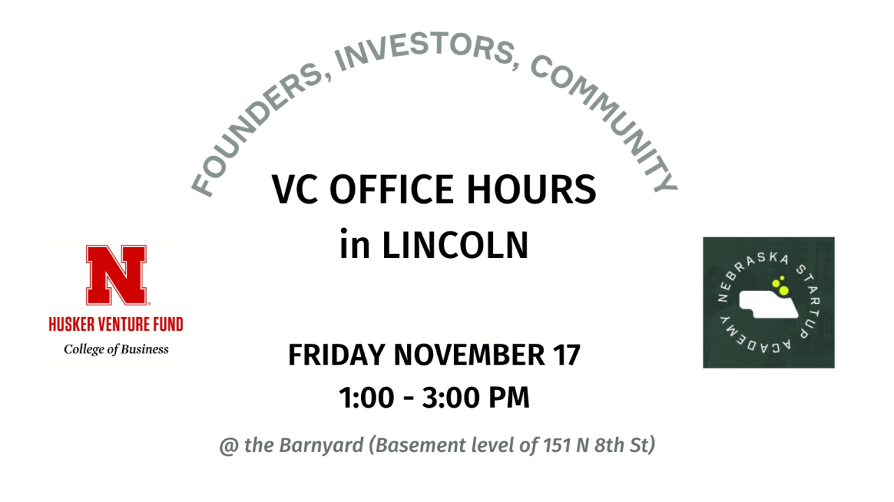 VC Office Hours (Lincoln)