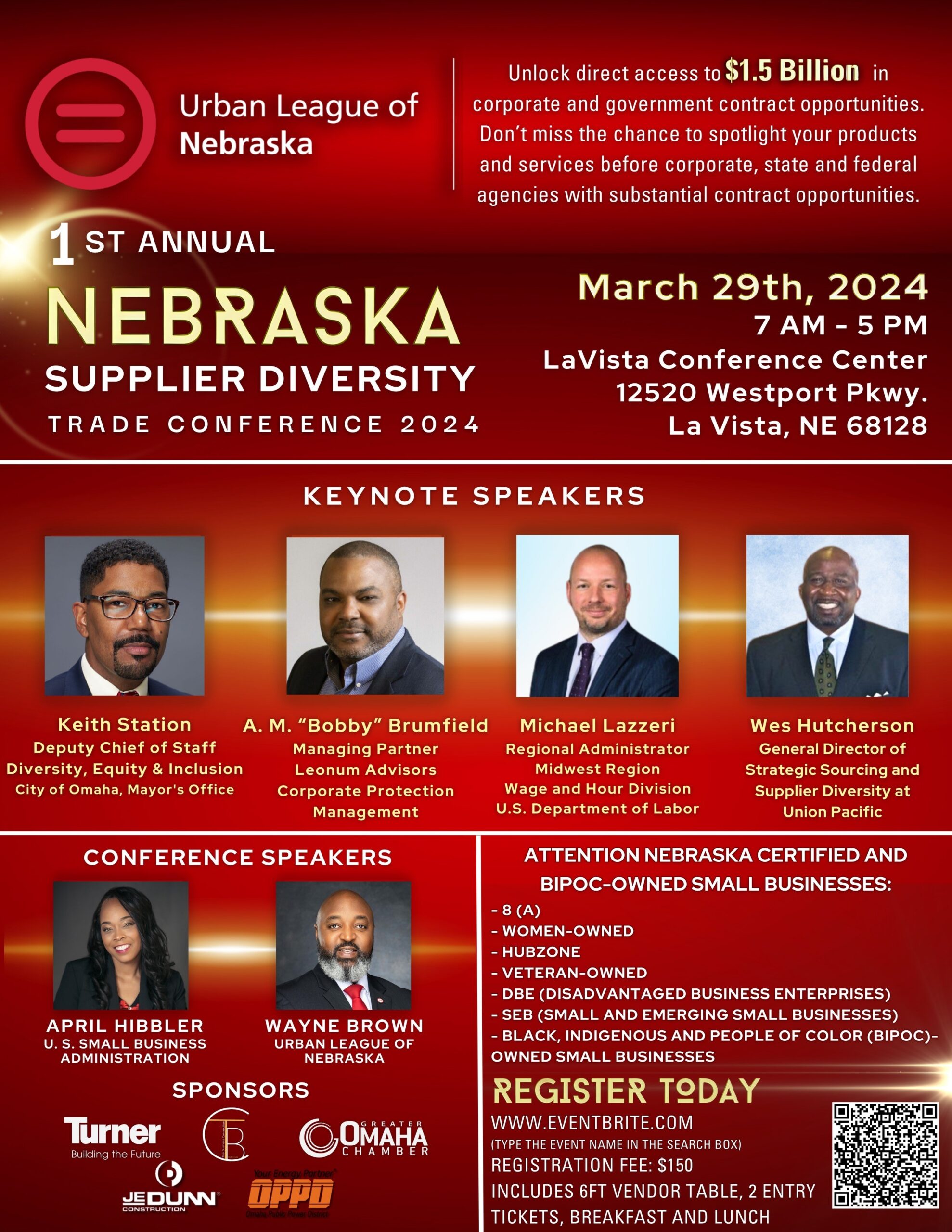 1st Annual Nebraska Supplier Diversity Trade Conference 2024