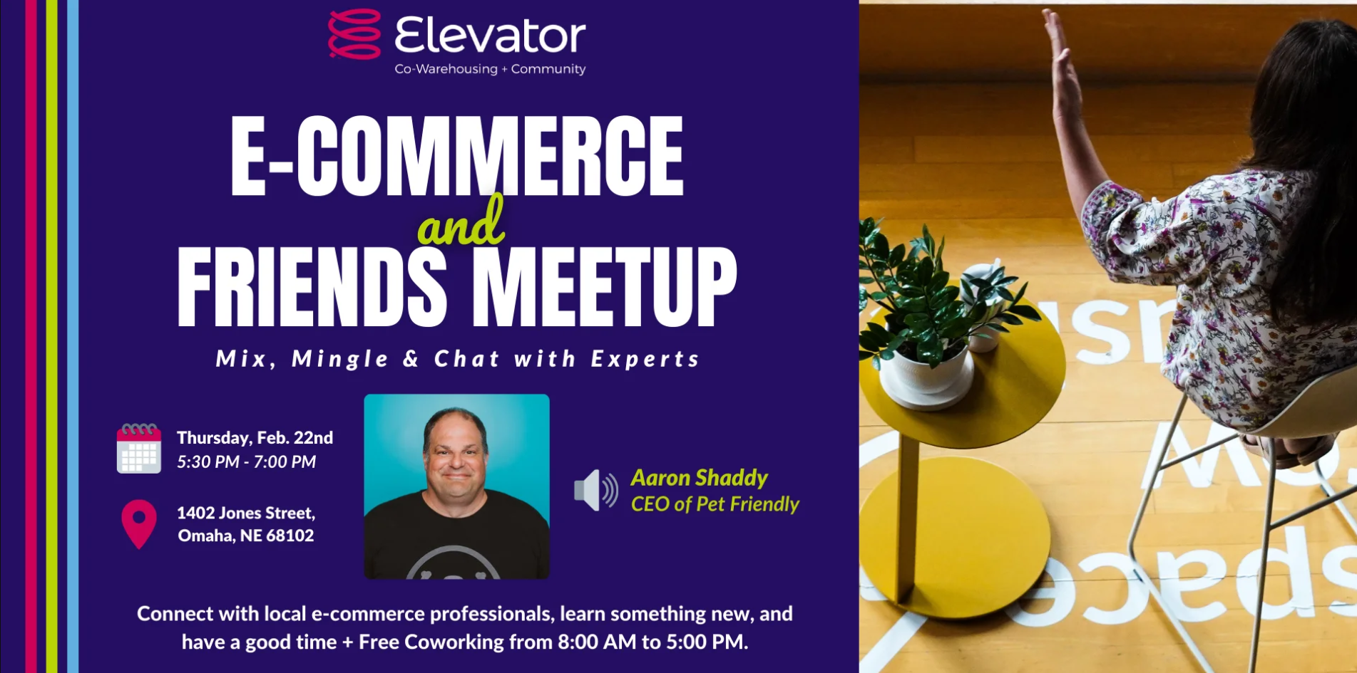 E-Commerce & Friends Meetup with Aaron Shaddy, CEO of Pet Friendly