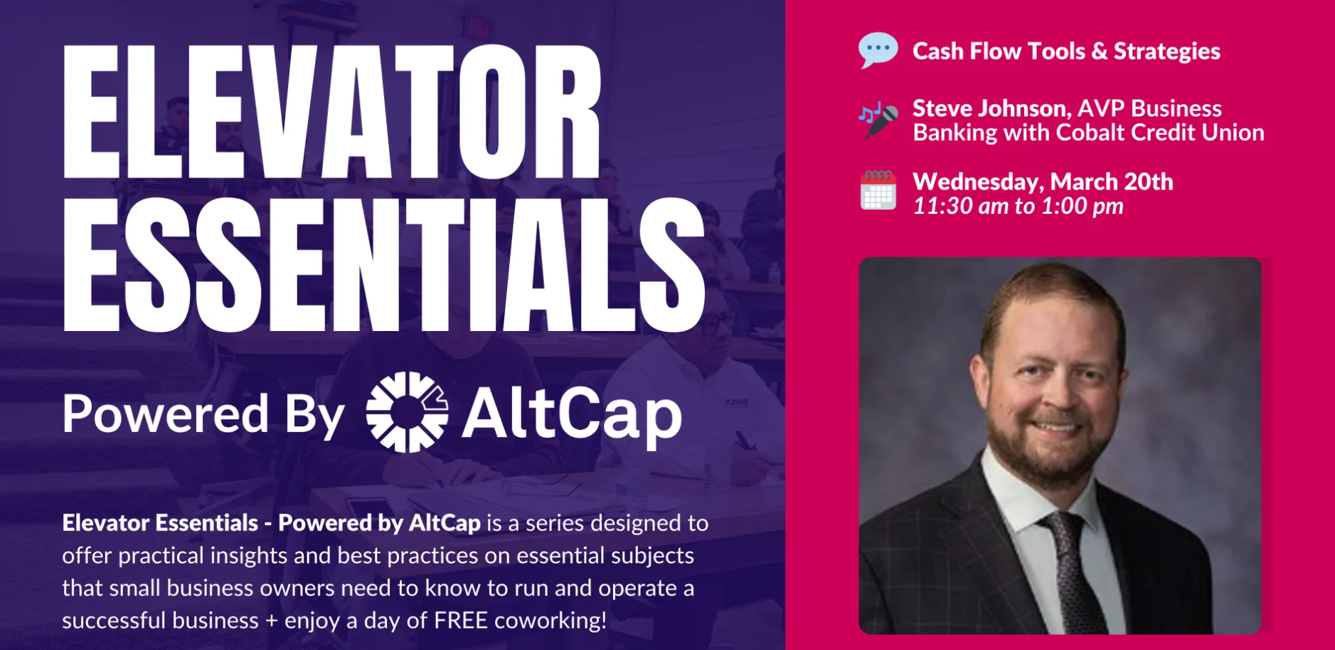 Elevator Essentials: Powered by AltCap | Cash Flow Tools & Strategies