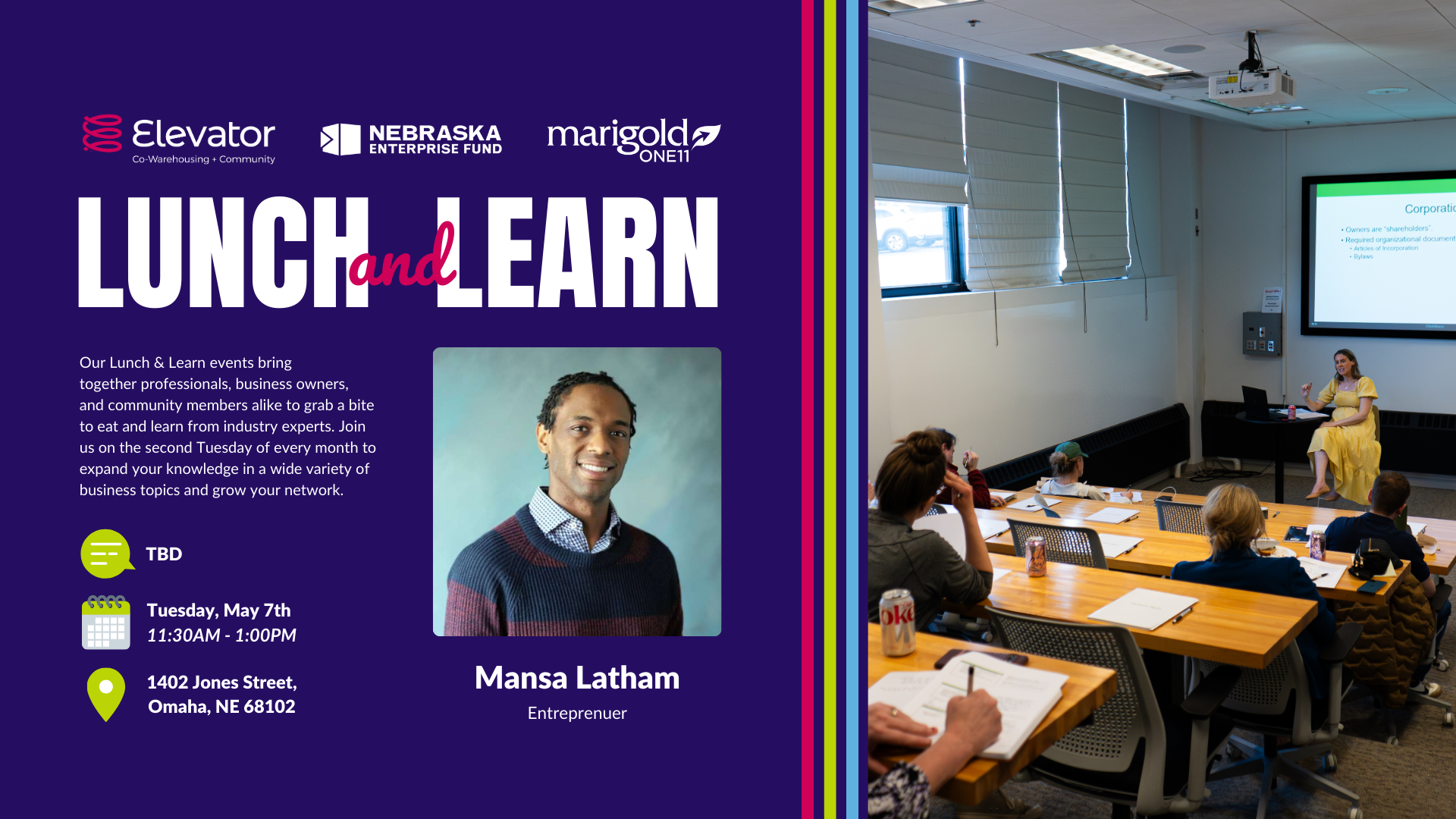 Marigold Lunch & Learn | Mansa Latham