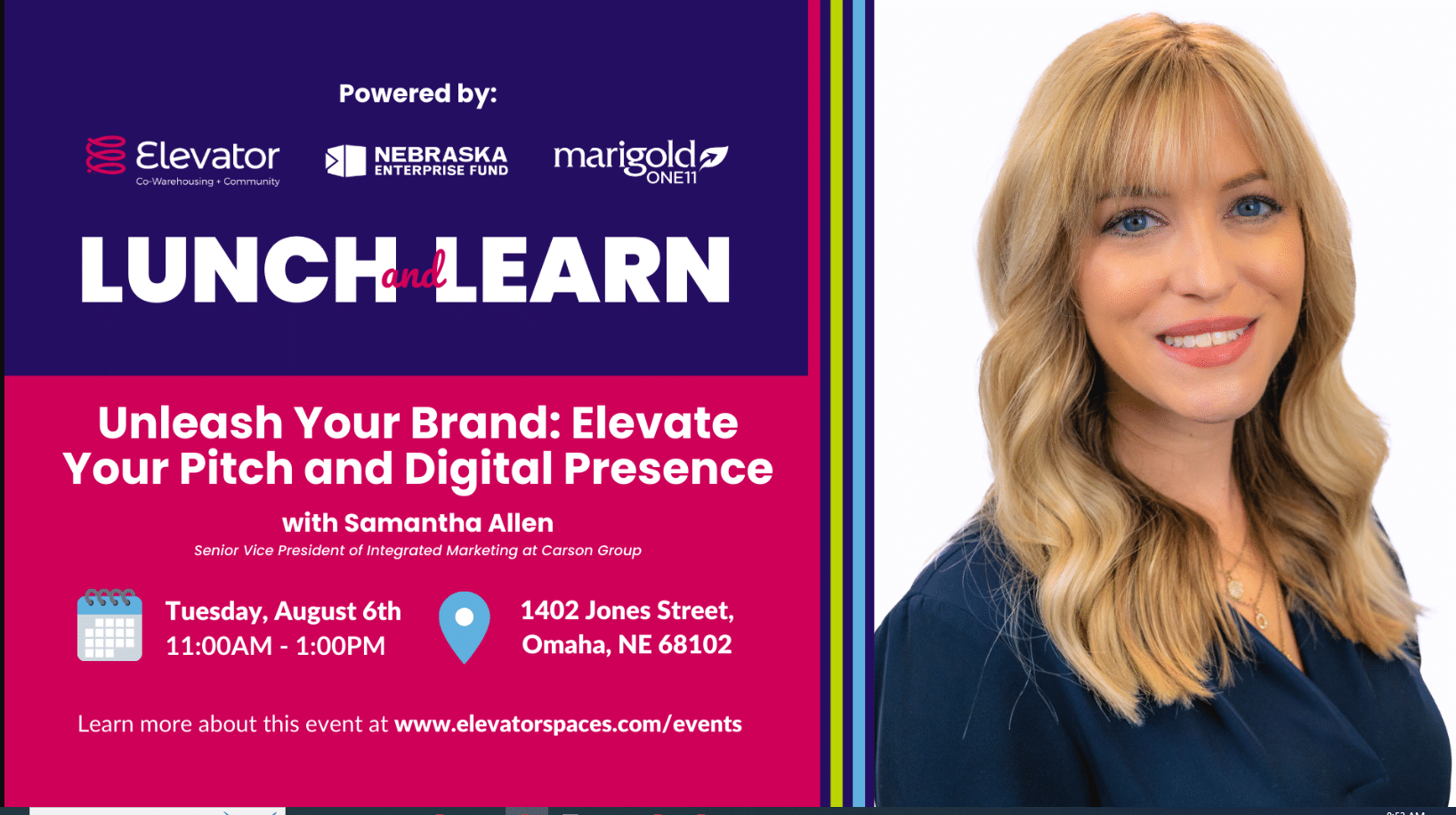 Lunch and Learn Unleash Your Brand Elevate Your Pitch and Digital Presence