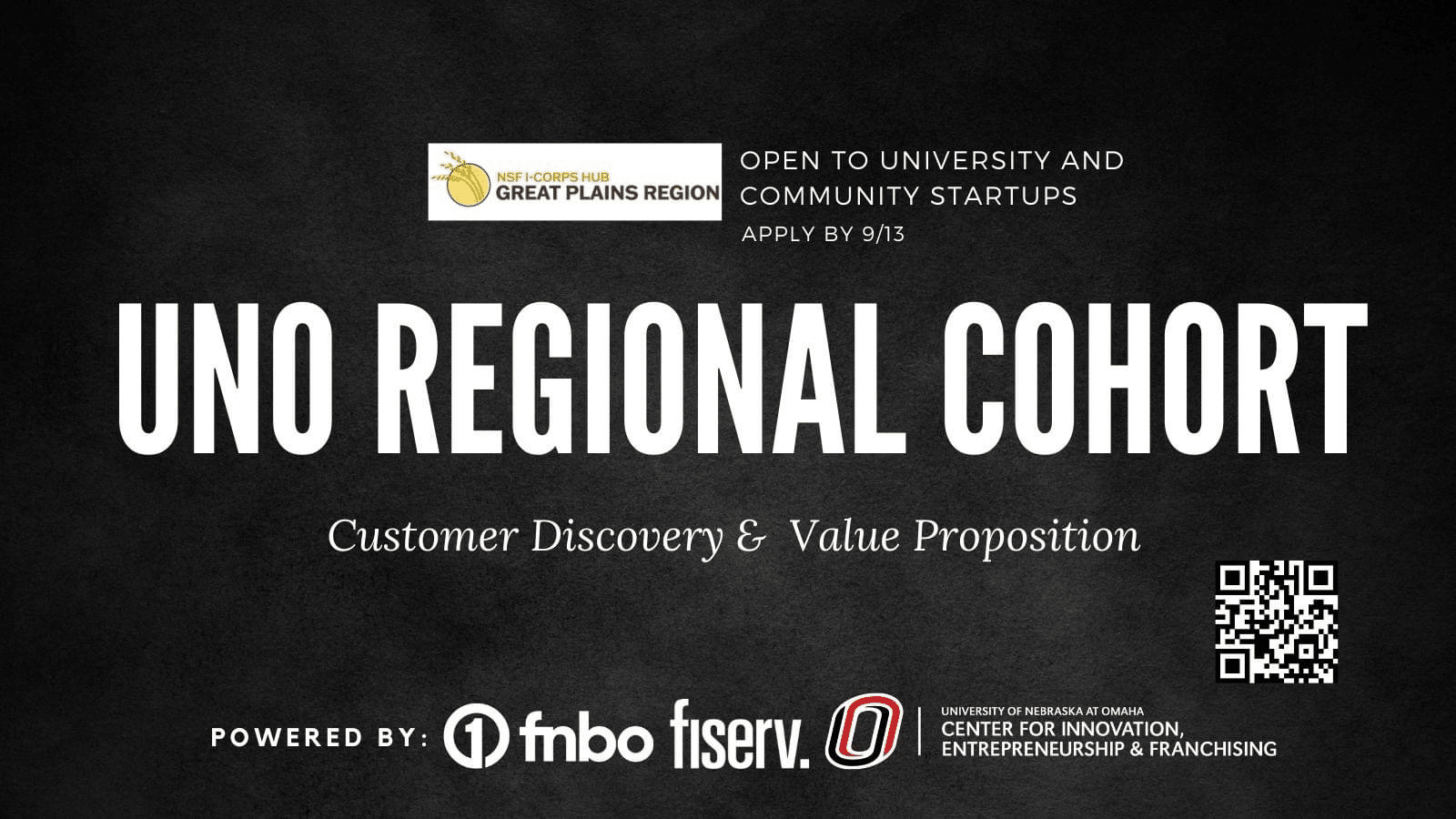 Customer Discover & Value Proposition - UNO Regional Cohort