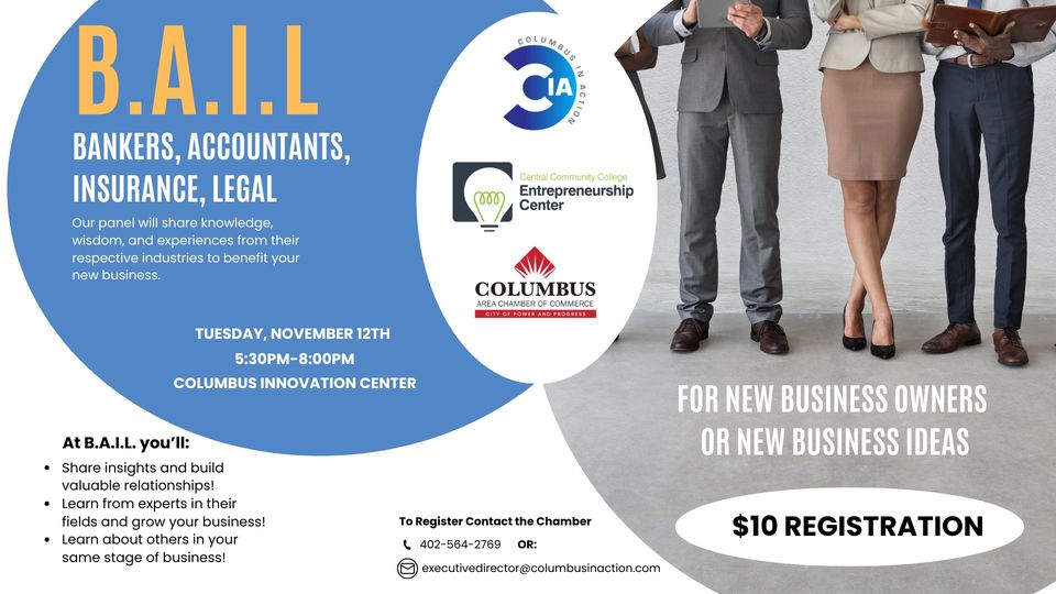 B.A.I.L. Event - Bankers, Accountants, Insurance Experts, and Lawyers