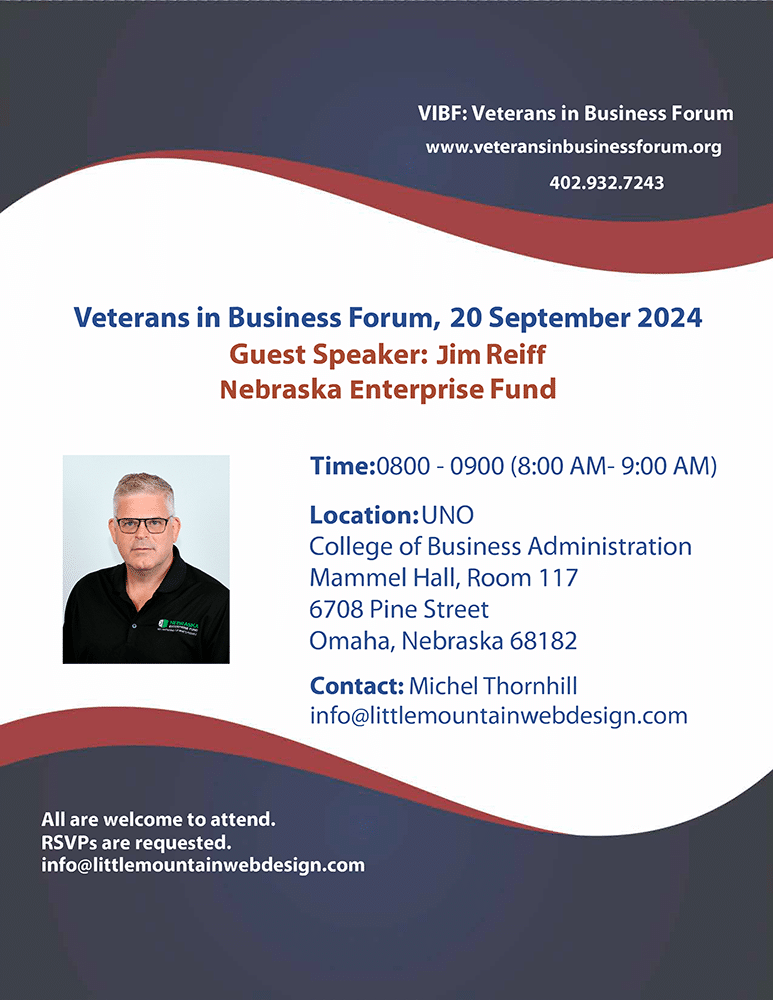 Veterans in Business Forum: 20 September 2024